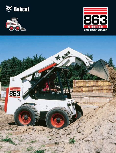 bobcat 863 skid steer specs|bobcat skid steer weight chart.